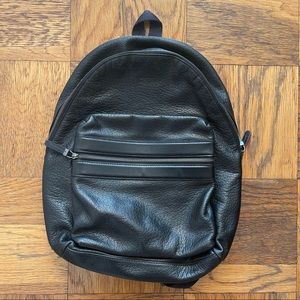 Hugo Boss Unisex Leather Backpack - Like New!